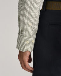 Regular fit seersucker-skjorte