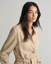 Regular fit blazerjakke med bælte