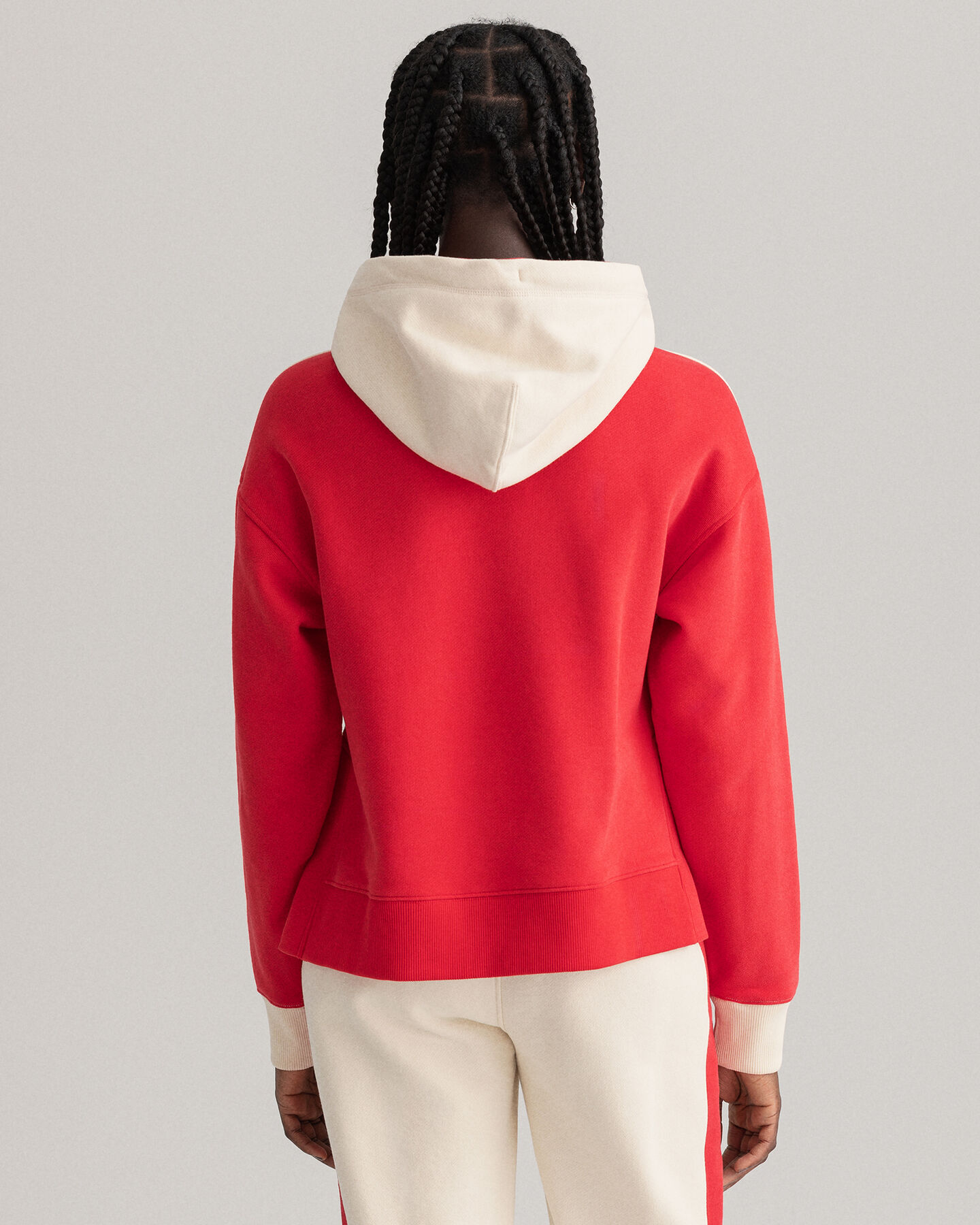 Color Block hættetrøje