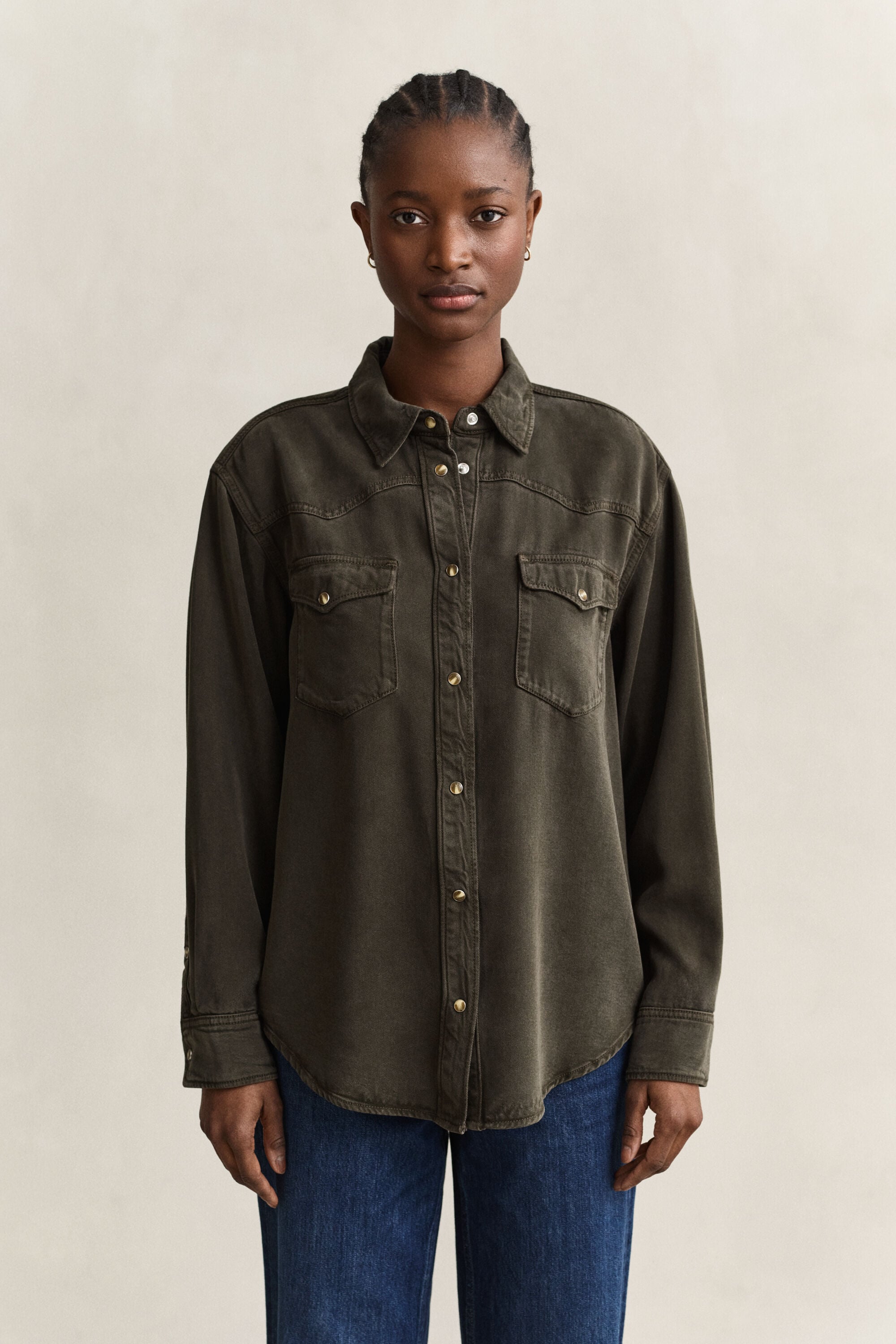 Denim Ranger skjorte i twill