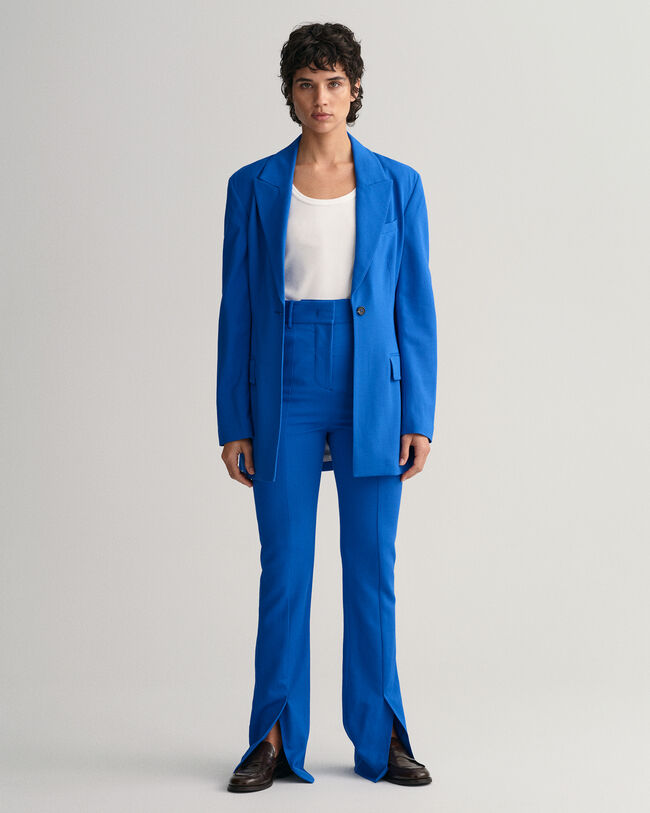 Jakkesæt-bukser med lige ben