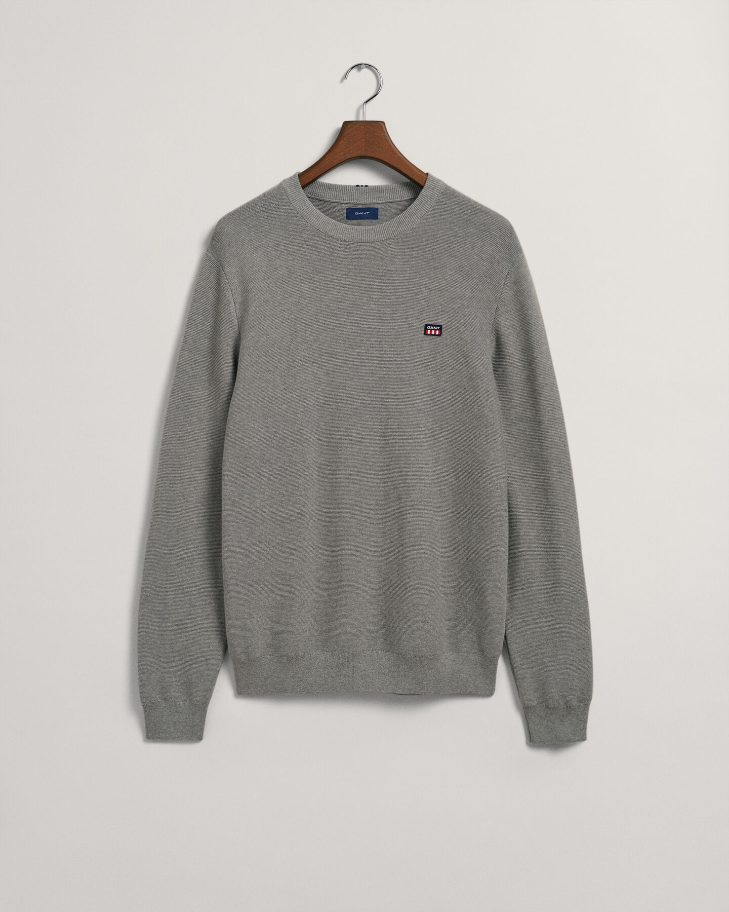 Let Texture crewneck sweater