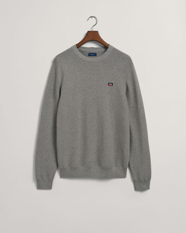 Let Texture crewneck sweater