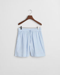 Tonale stribede seersucker shorts