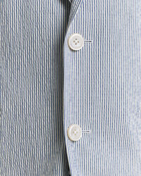 Slim fit seersucker jakkesæt-jakke