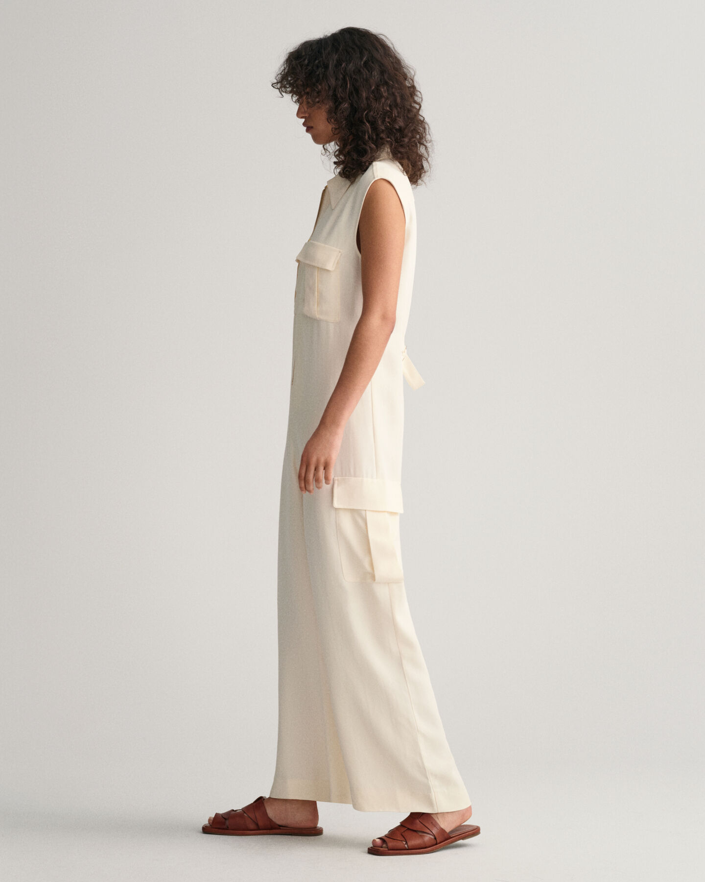 Jumpsuit med cargolommer