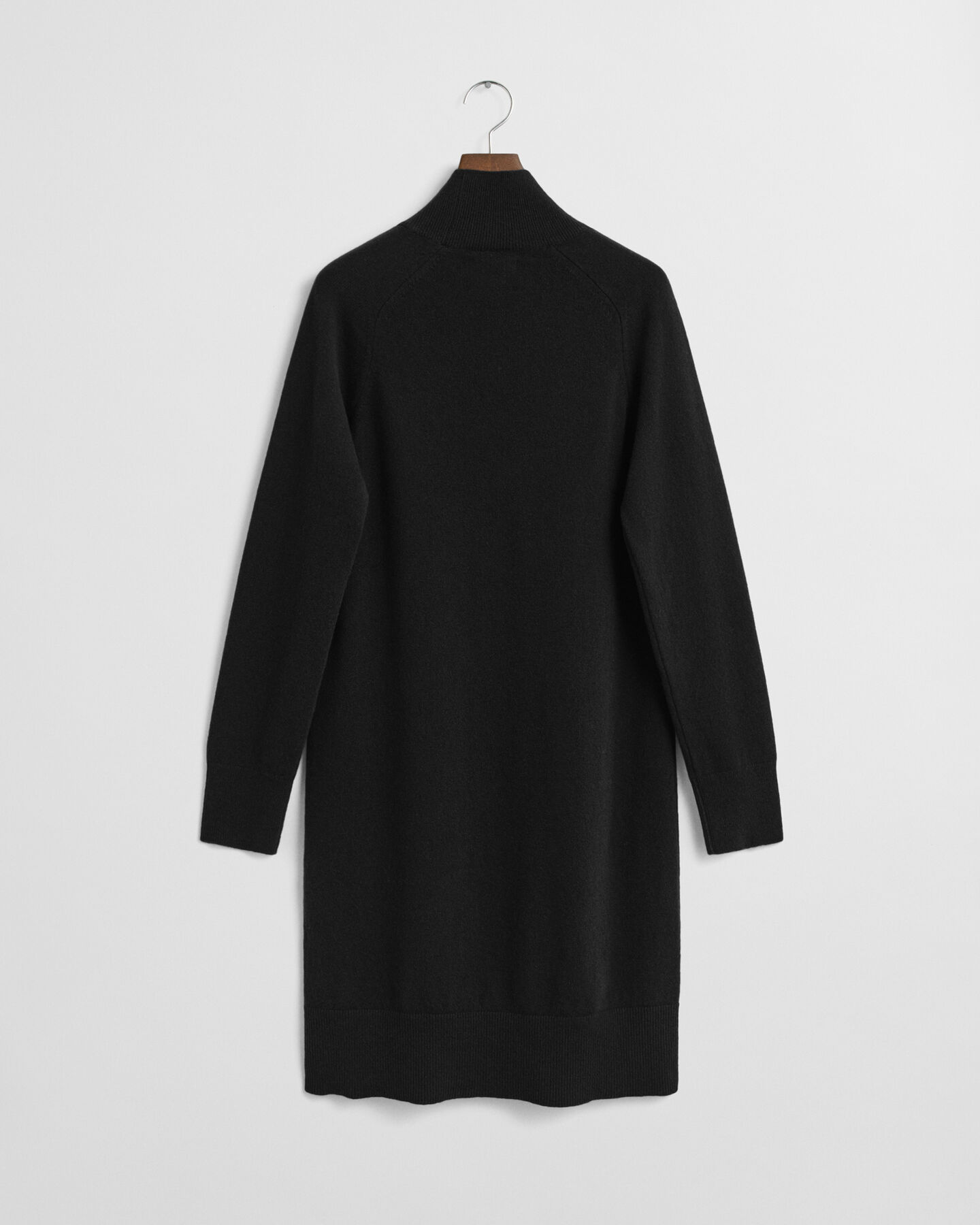 Strikket kjole af ekstra fin lammeuld