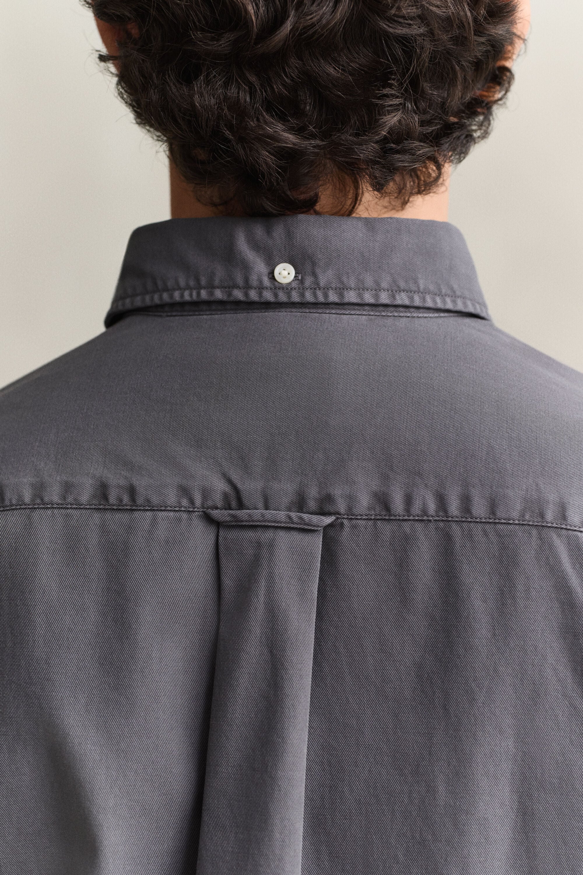 Regular fit skjorte af twill