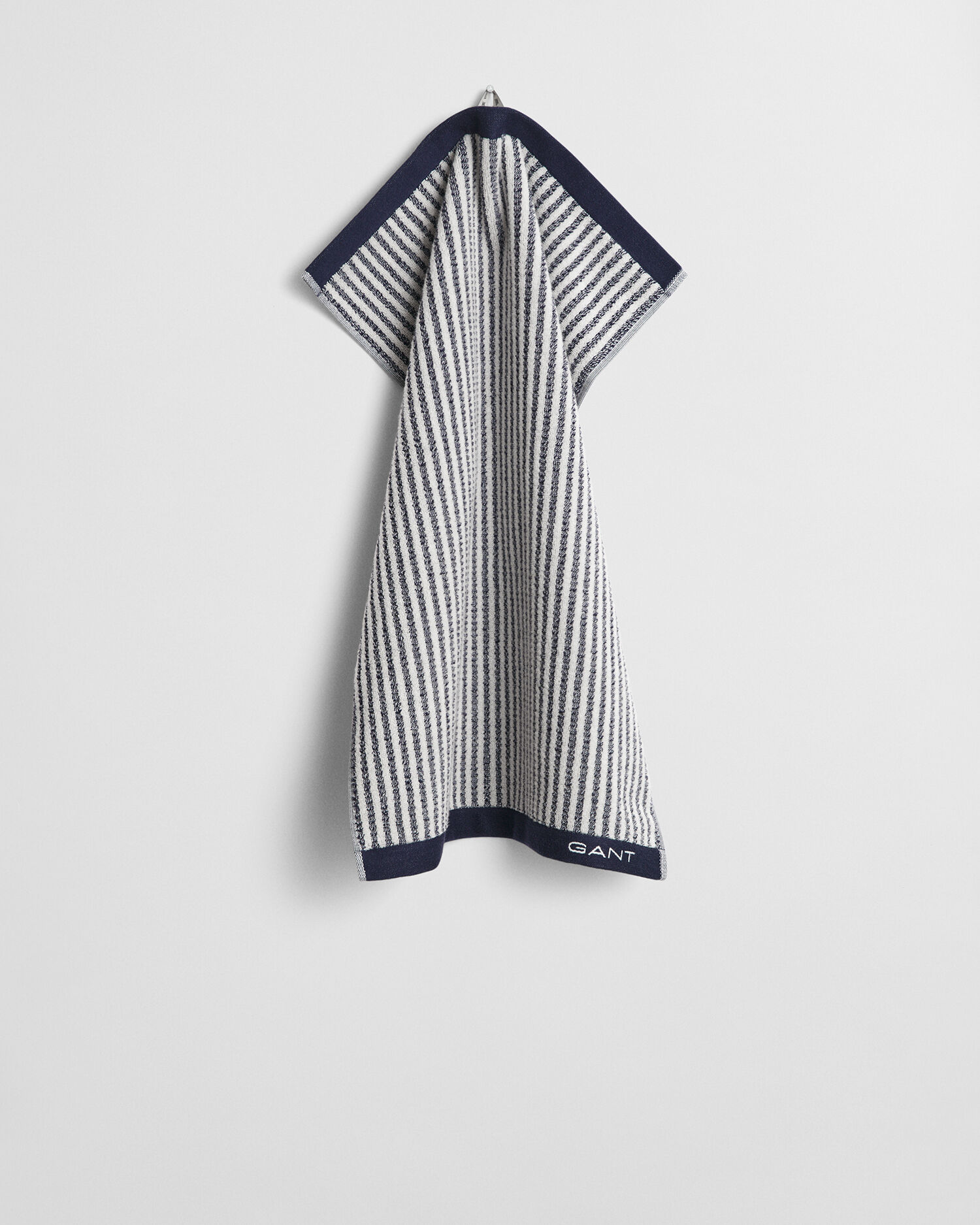 Stribet håndklæde 50x70