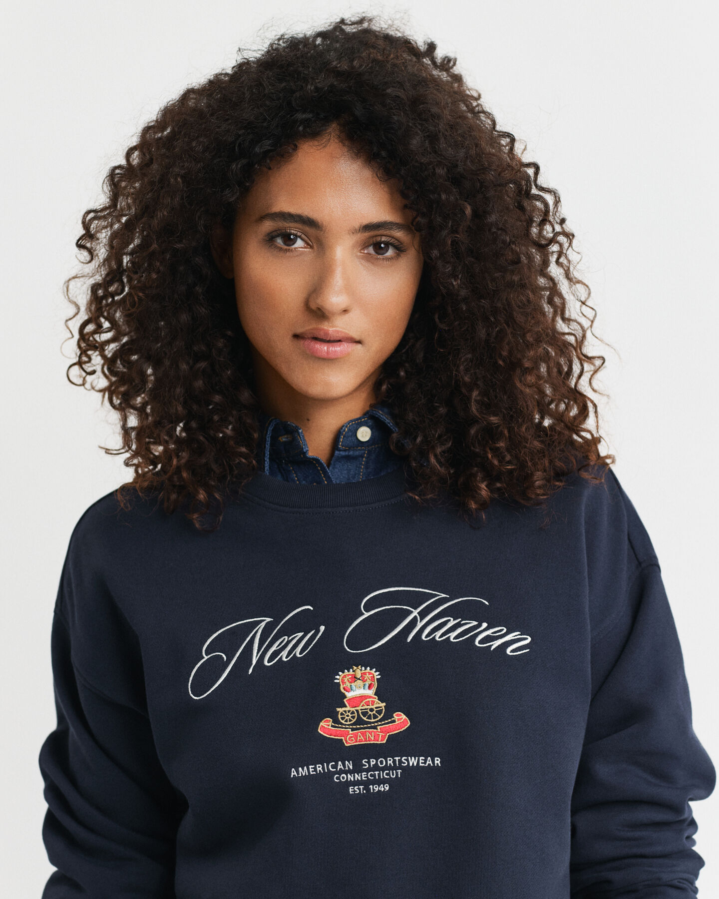 Crest Graphic crewneck sweatshirt