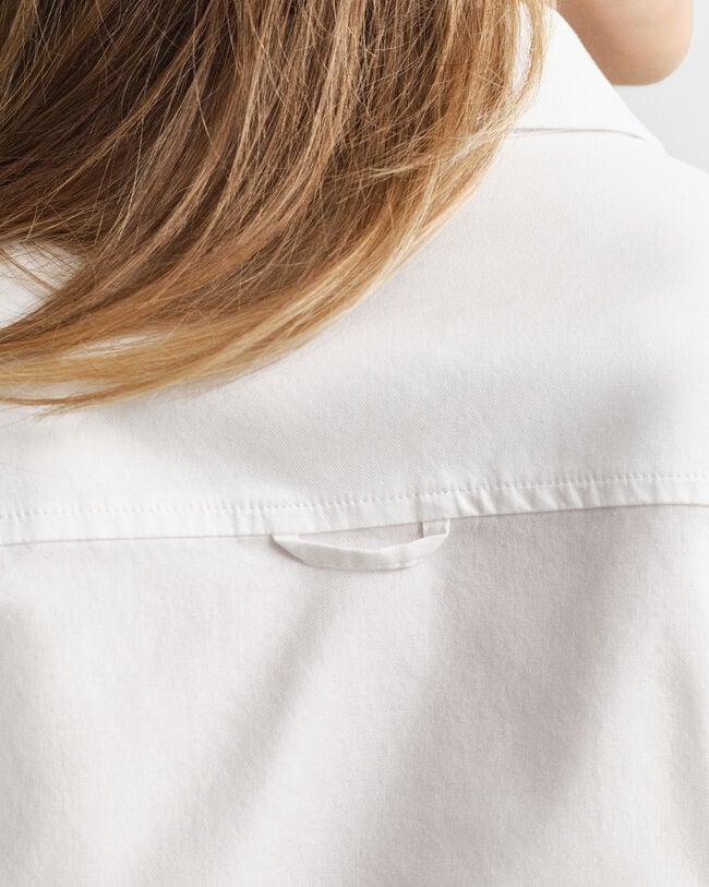 Slim fit Oxford skjorte med stræk