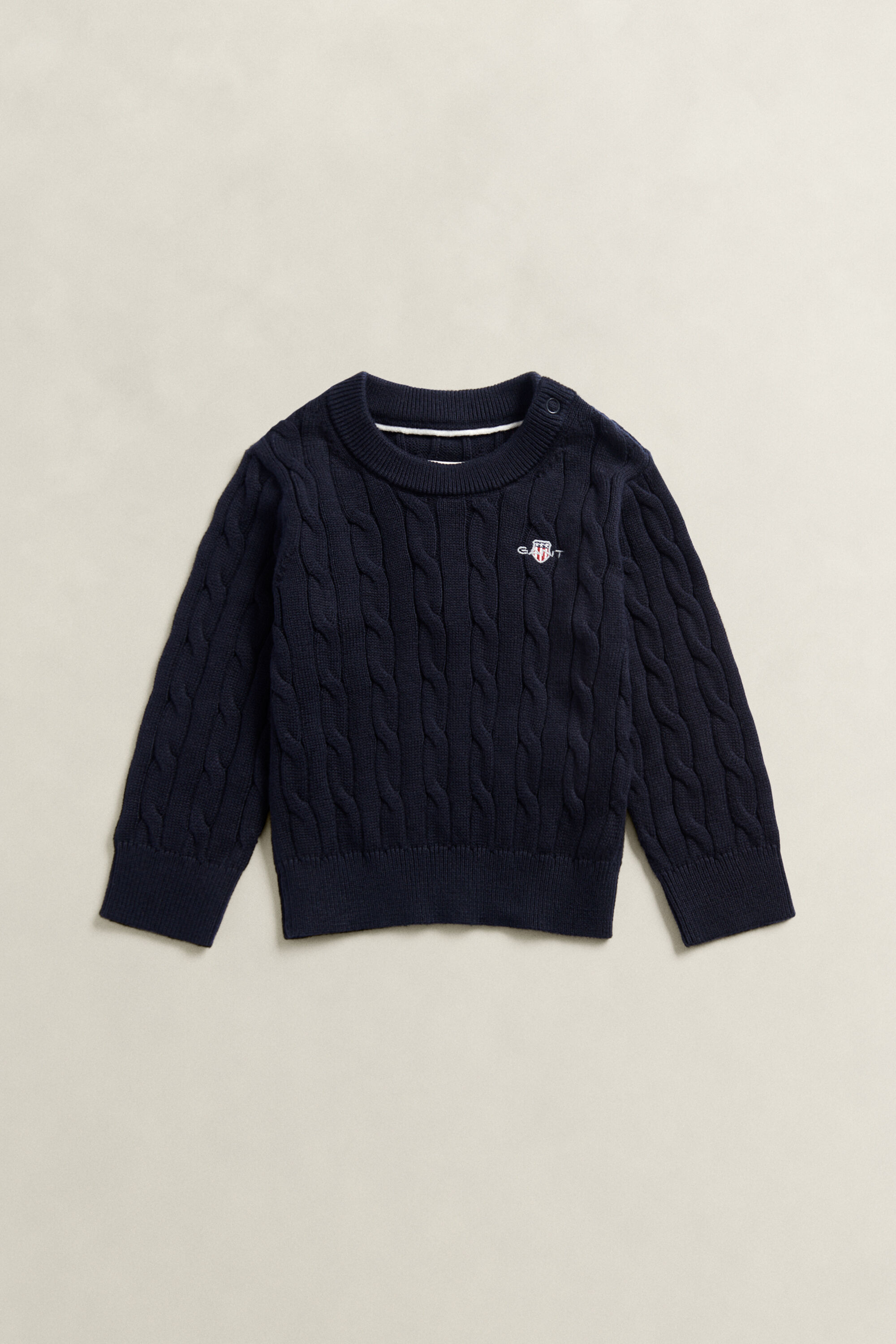 Boys Shield kabelstrikket sweater