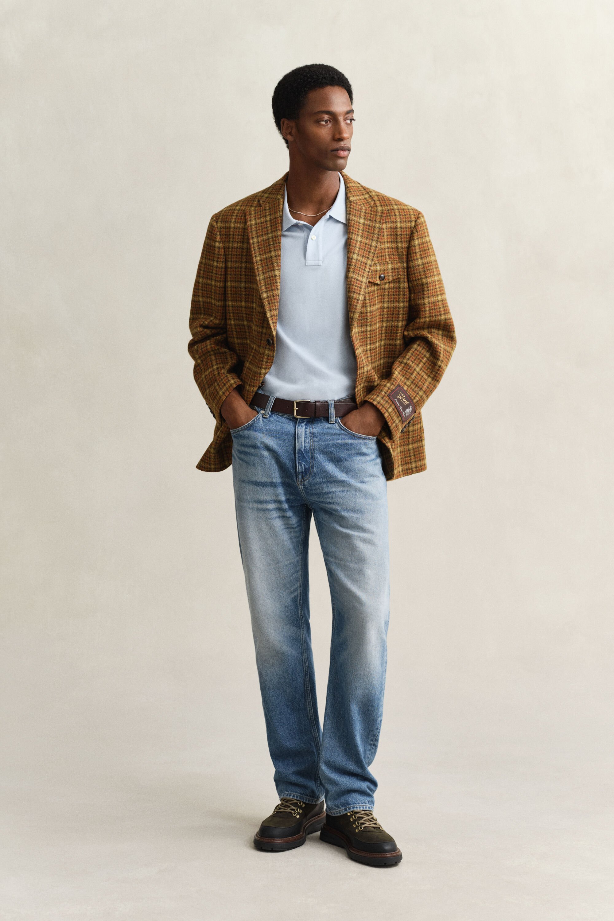 Regular fit Shield Piqué poloskjorte