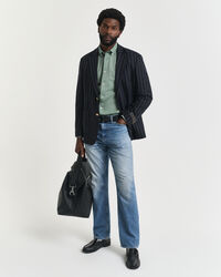 Regular fit klassisk poplin-skjorte