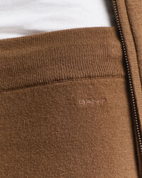 Strikkede bukser af ekstra fin lammeuld