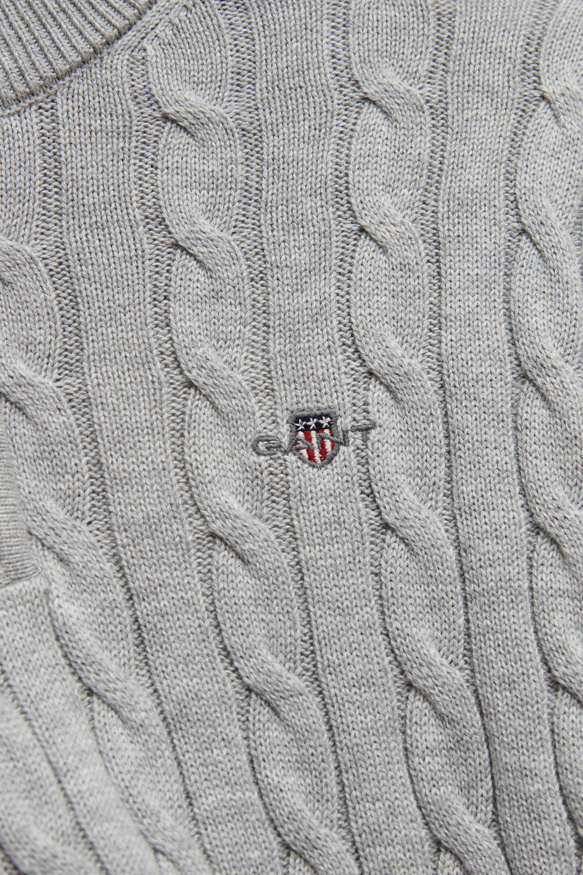 Teen Boys Shield sweater med halv lynlås