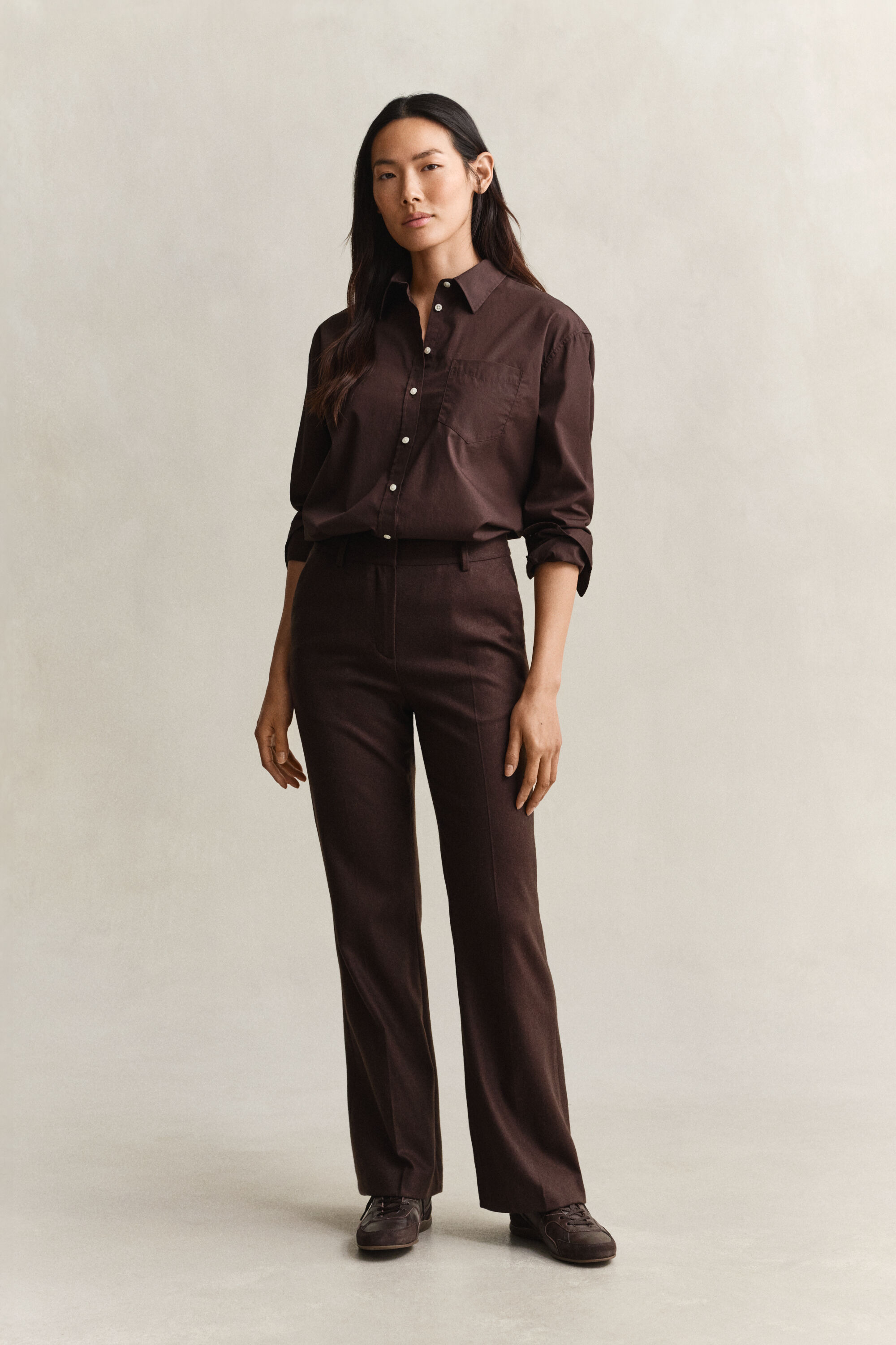Relaxed Fit klassisk poplin-skjorte