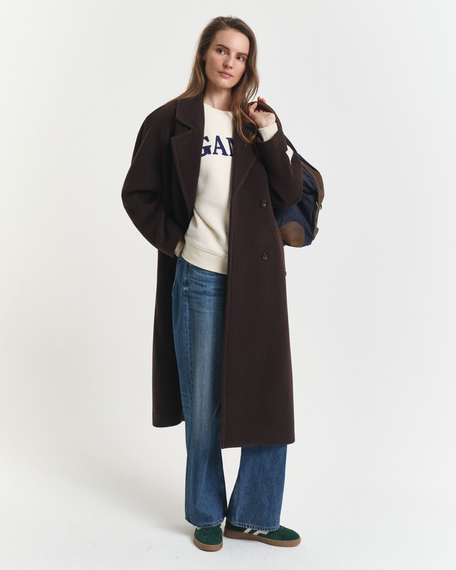 Graphic sweatshirt med crewneck