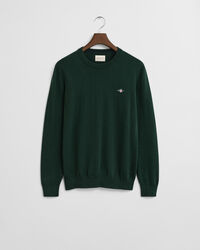 Klassiske crewneck sweater i bomuld