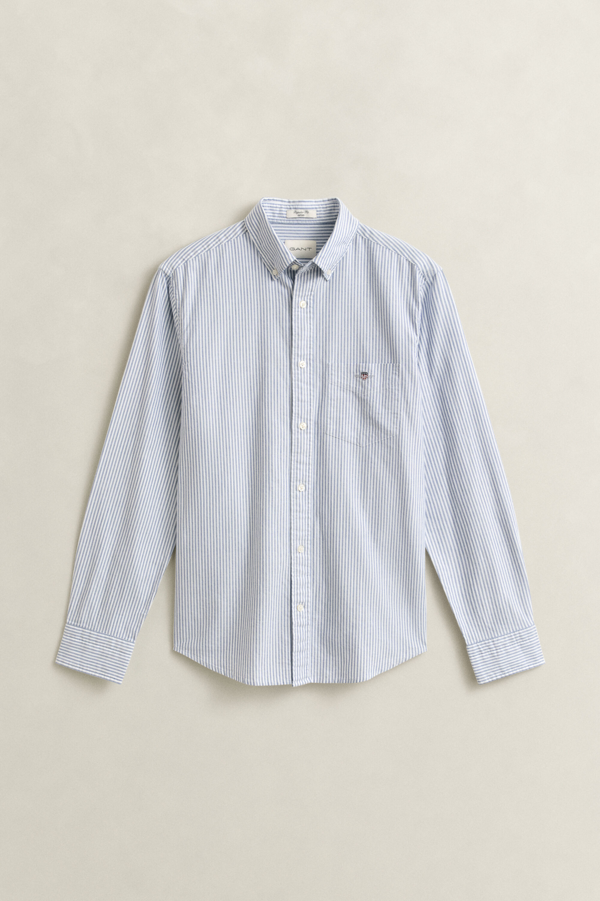 Klassisk Oxford skjorte med bankerstriber