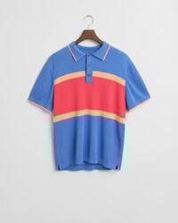 Poloskjorte med farveblokke