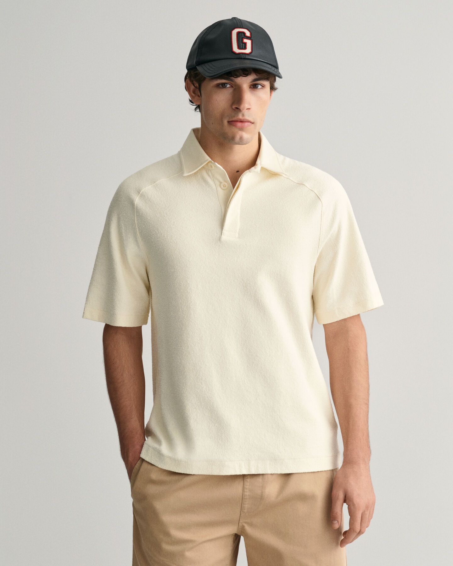 Kortærmet Heavy Rugger med raglanærmer