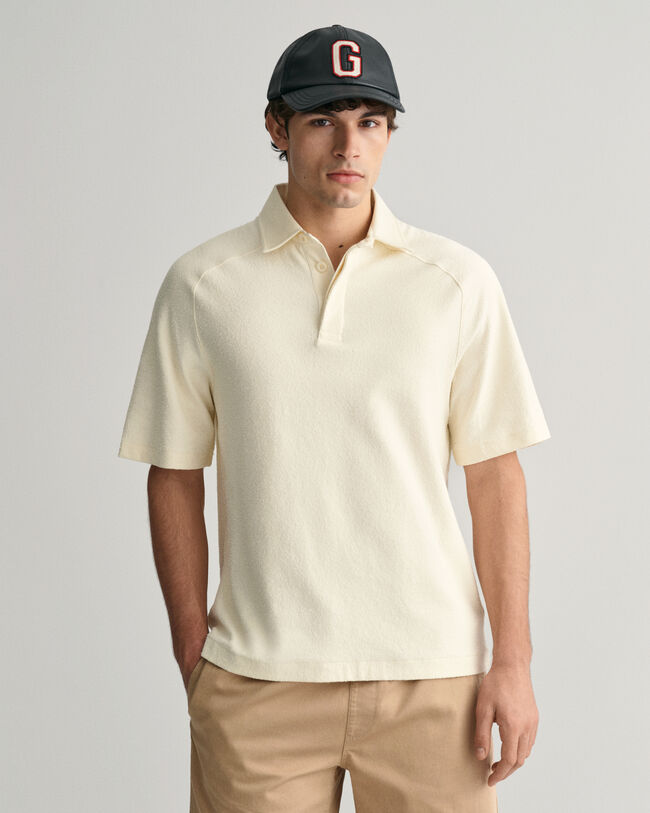 Kortærmet Heavy Rugger med raglanærmer