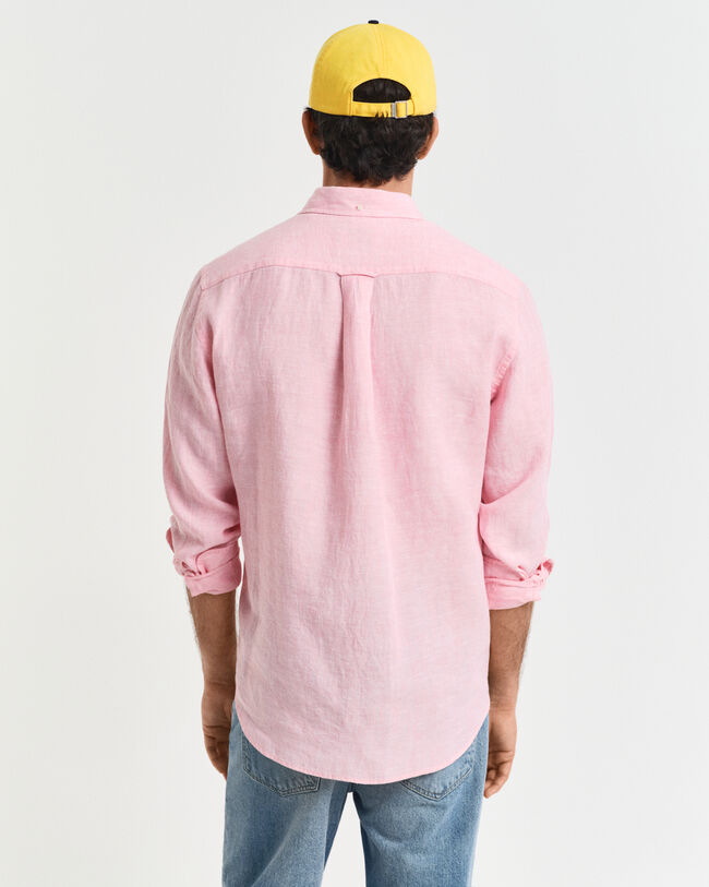 Regular fit skjorte af hør