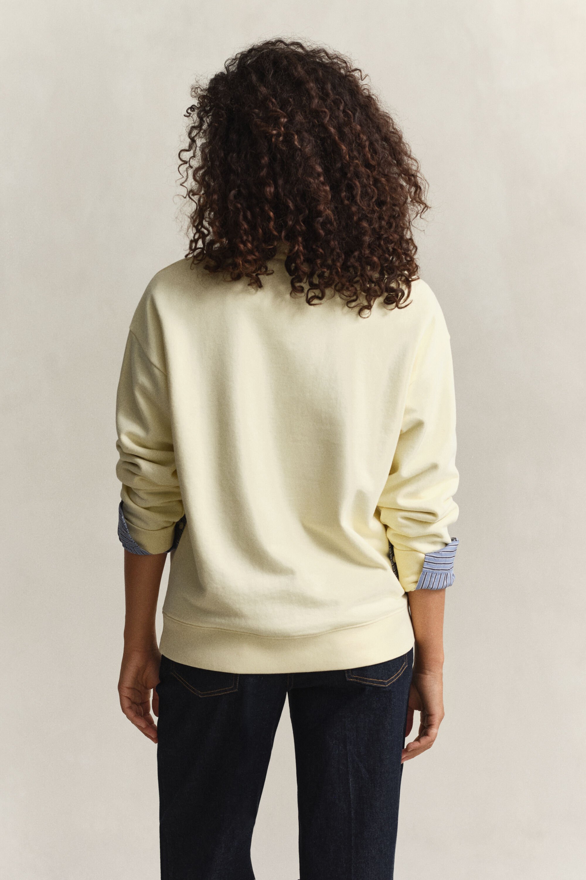 Graphic sweatshirt med crewneck