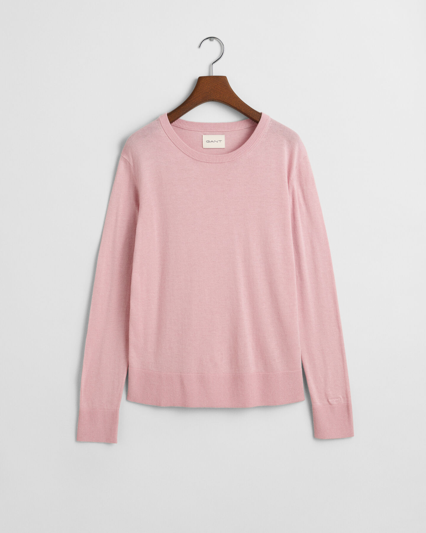 Fint strikket crewneck sweater