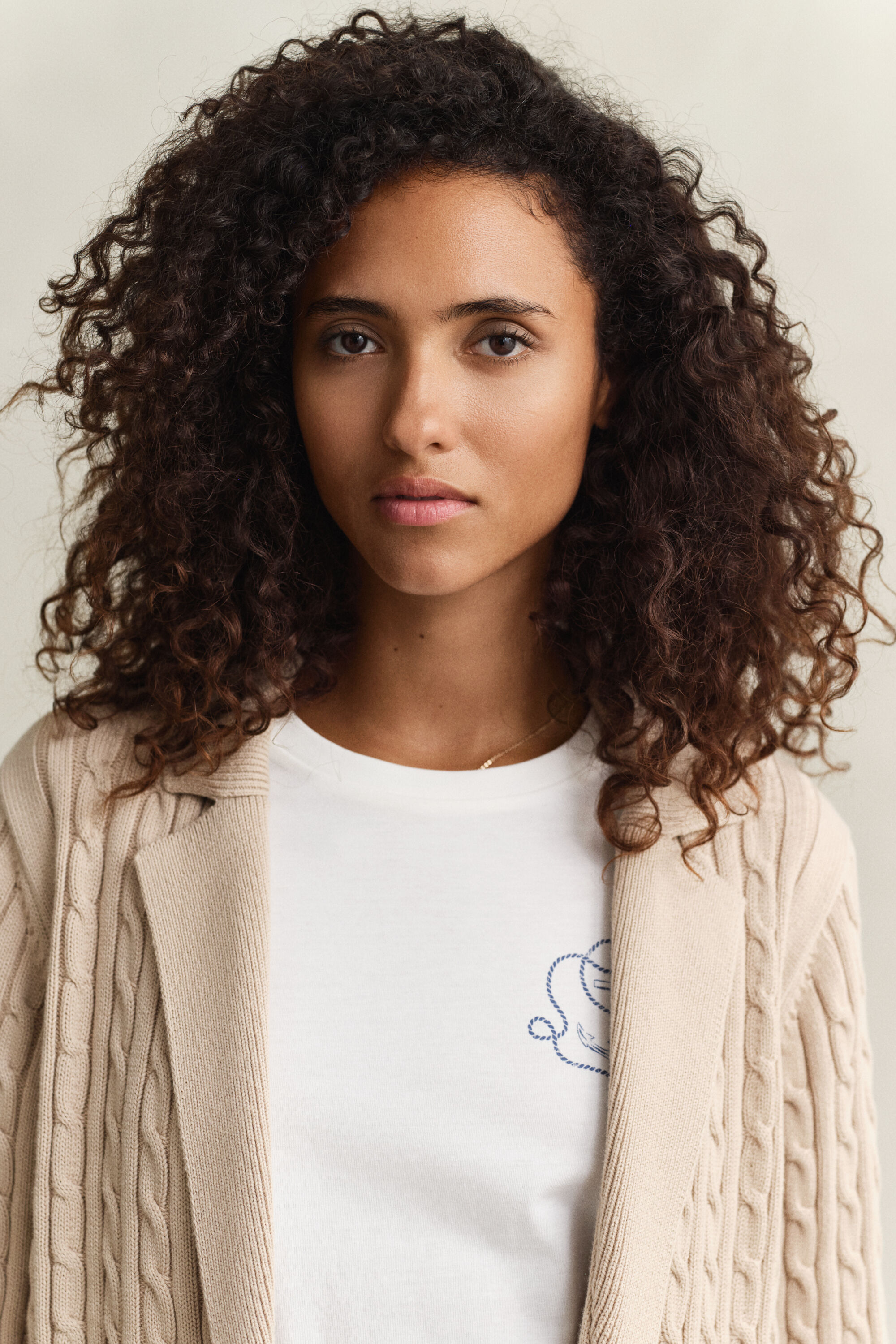 Club Blazer med kabelstrik