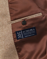 Sildebensmønstret jakkesæt-blazer