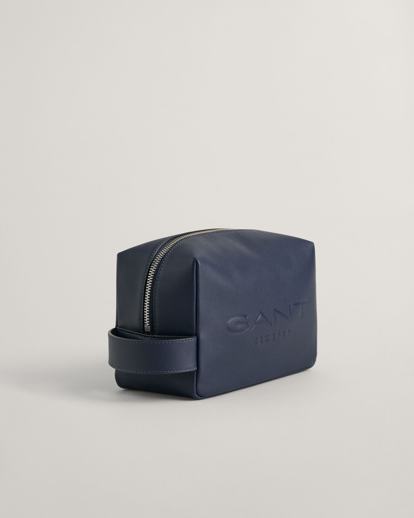 Toilettaske i læder