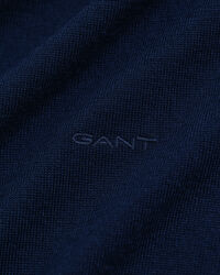 Crewneck sweater af ekstra fin merinould