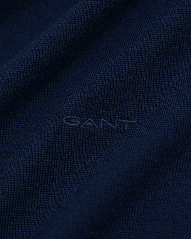 Crewneck sweater af ekstra fin merinould