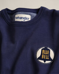 Wrangler x GANT sweatshirt med badge