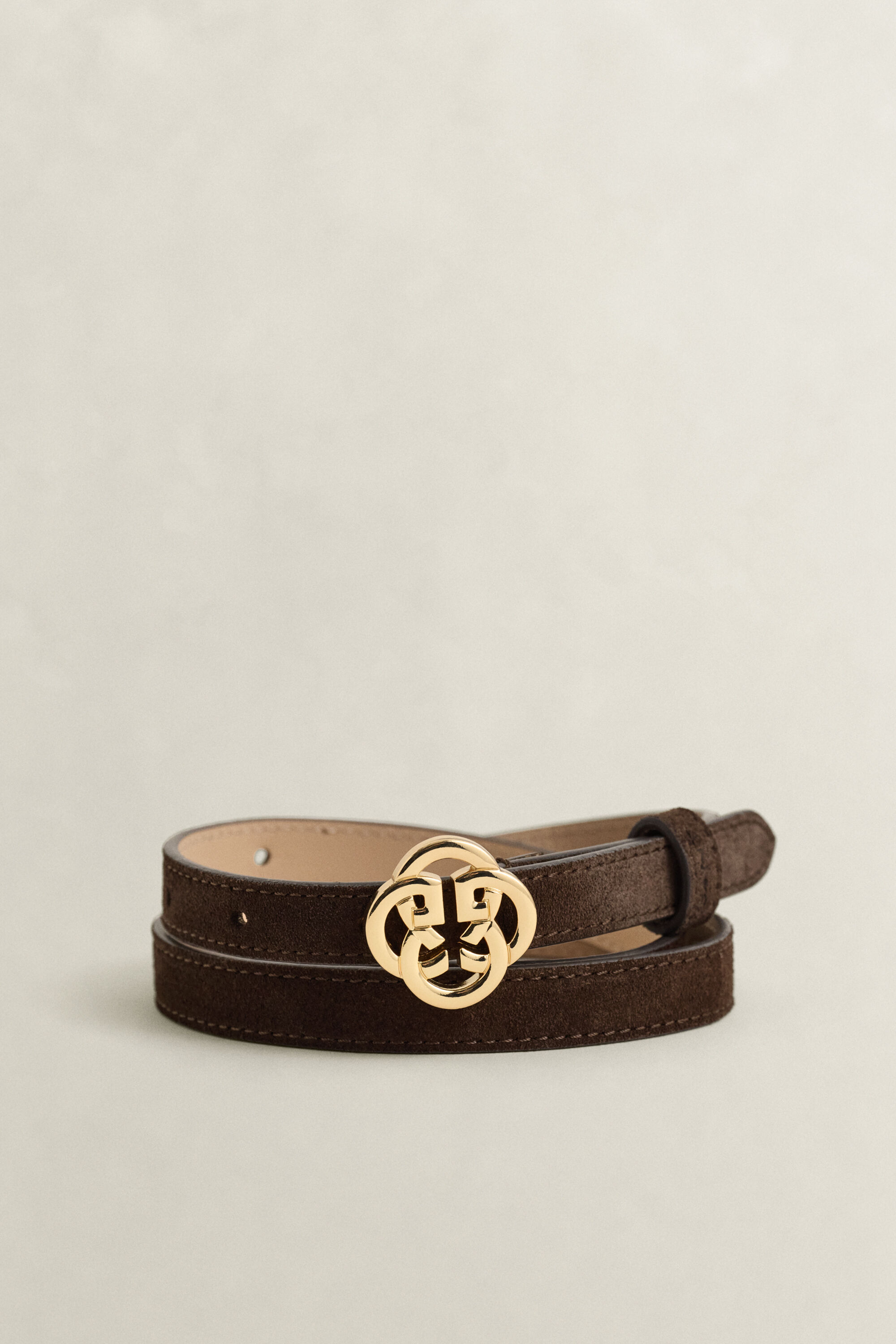 Ruskindsbælte med monogram