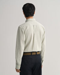 Regular fit seersucker-skjorte