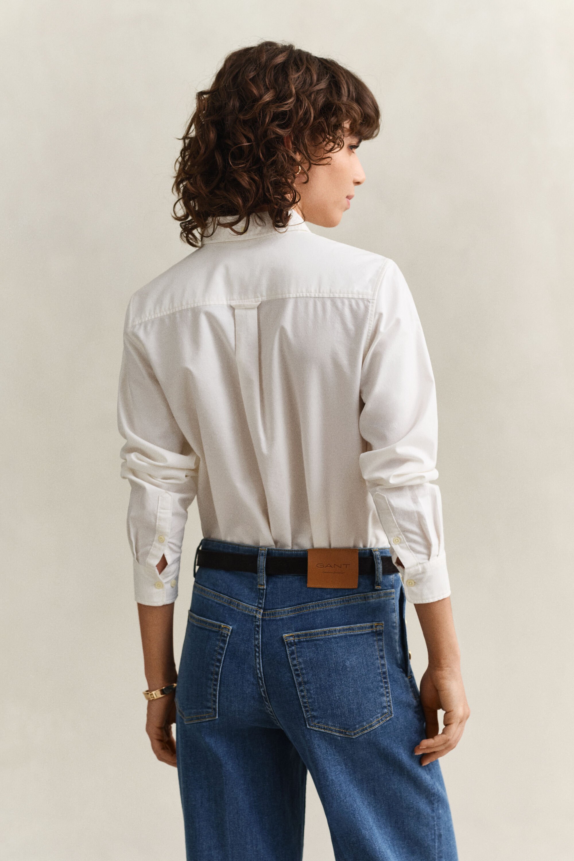 Regular fit klassisk Oxford-skjorte