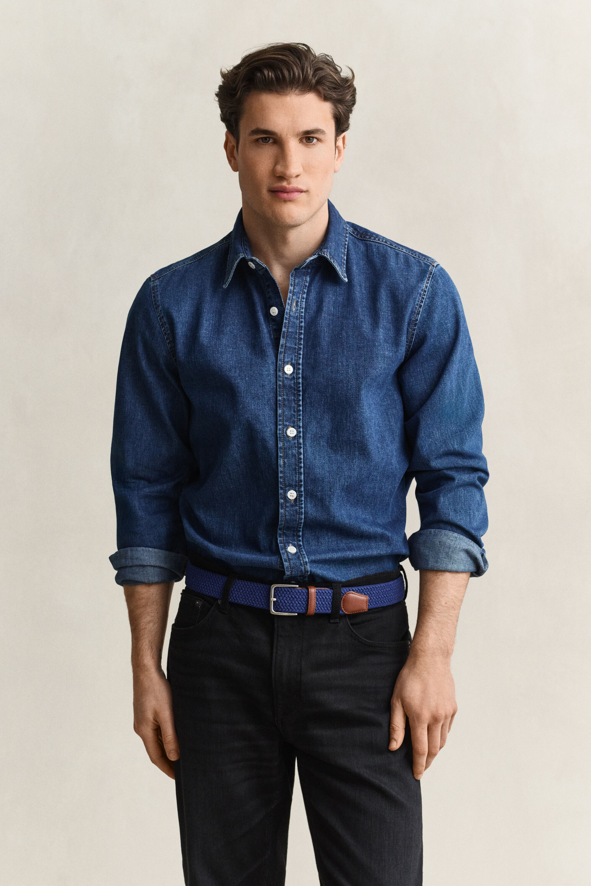 Denim skjorte