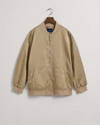 Satin bomberjakke