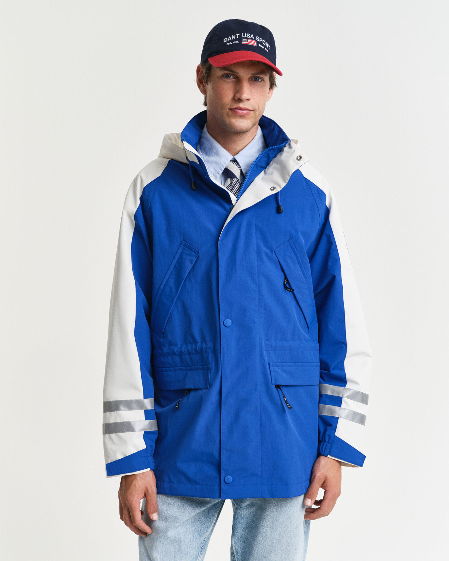 Sailor jakke i mellemlængde