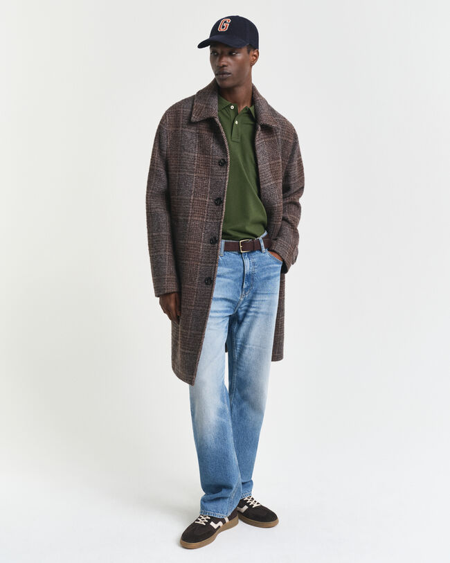 Regular fit Shield Piqué poloskjorte