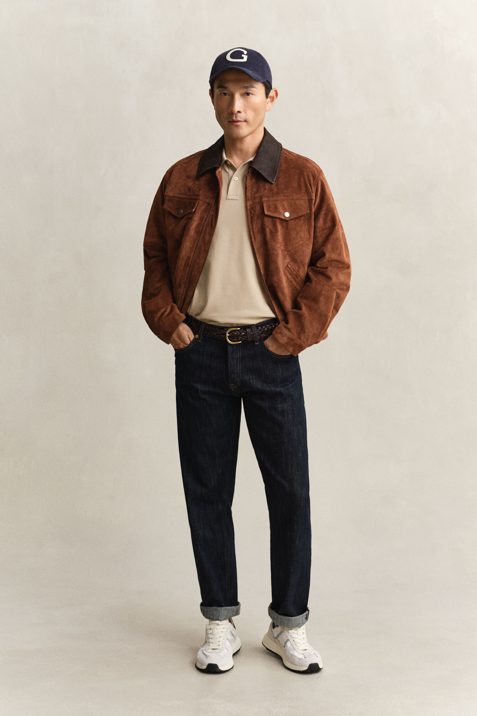 Poloskjorte med regulær pasform