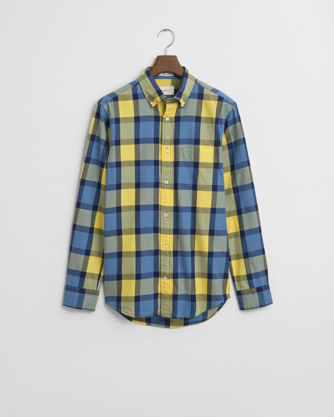 Relaxed fit ternet twillskjorte