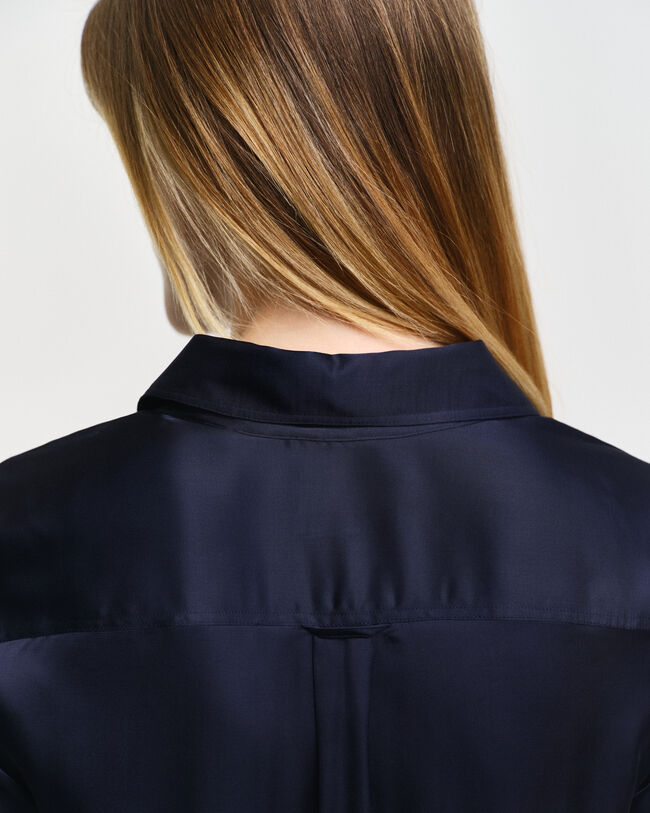 Regular fit skjorte med lommer