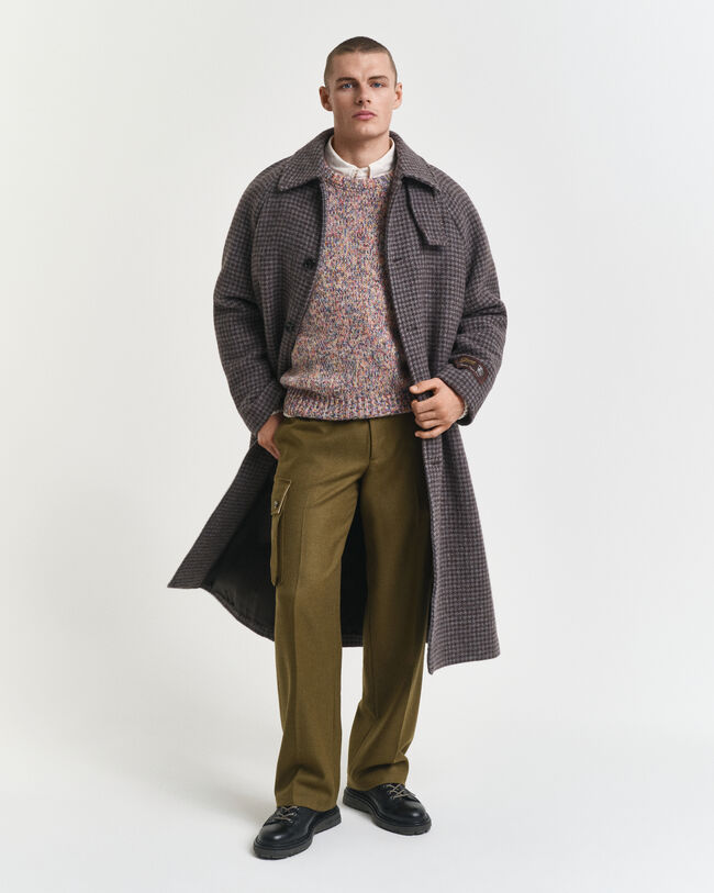 Flerfarvet crewneck sweater