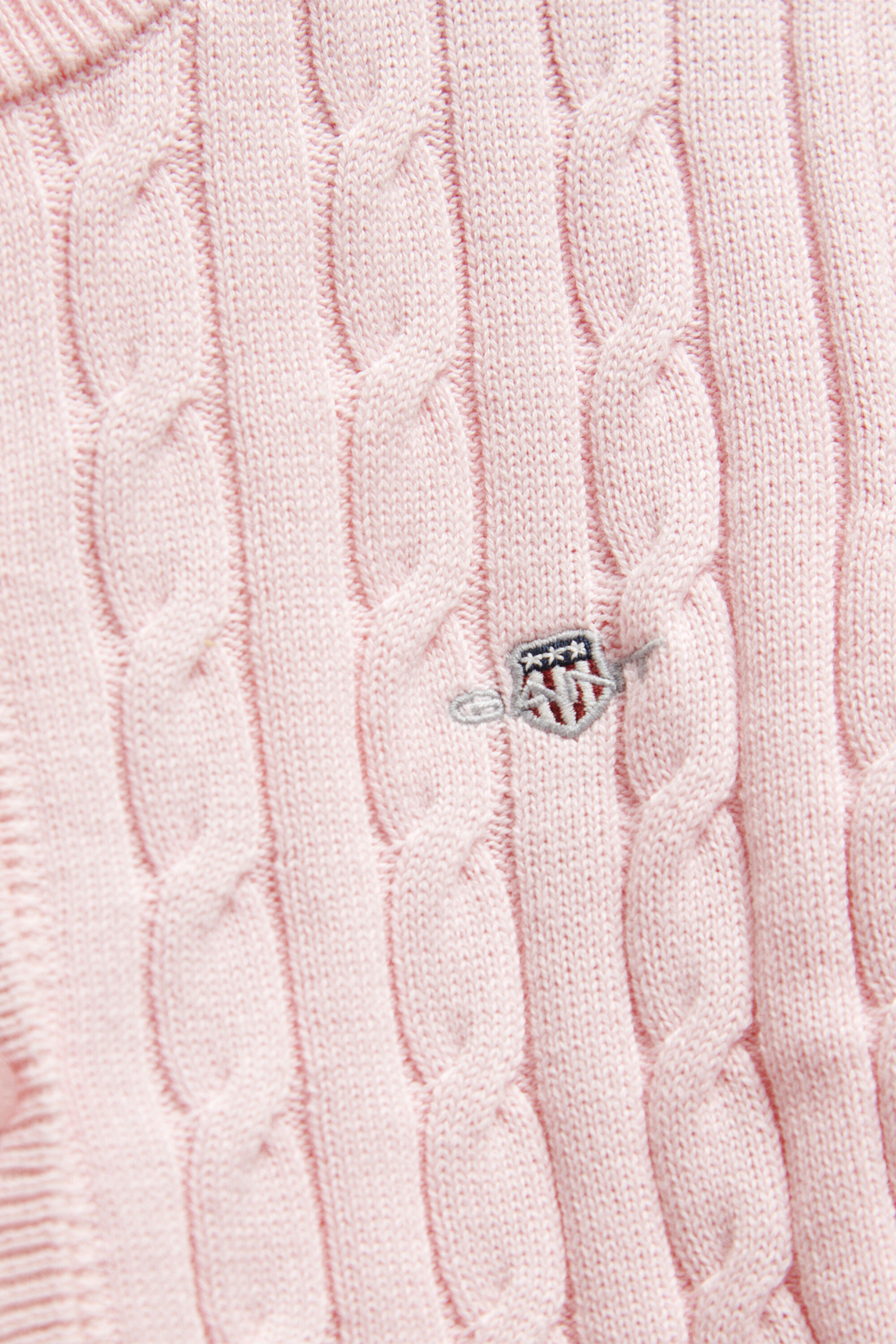 Girls Shield cardigan med kabelstrik