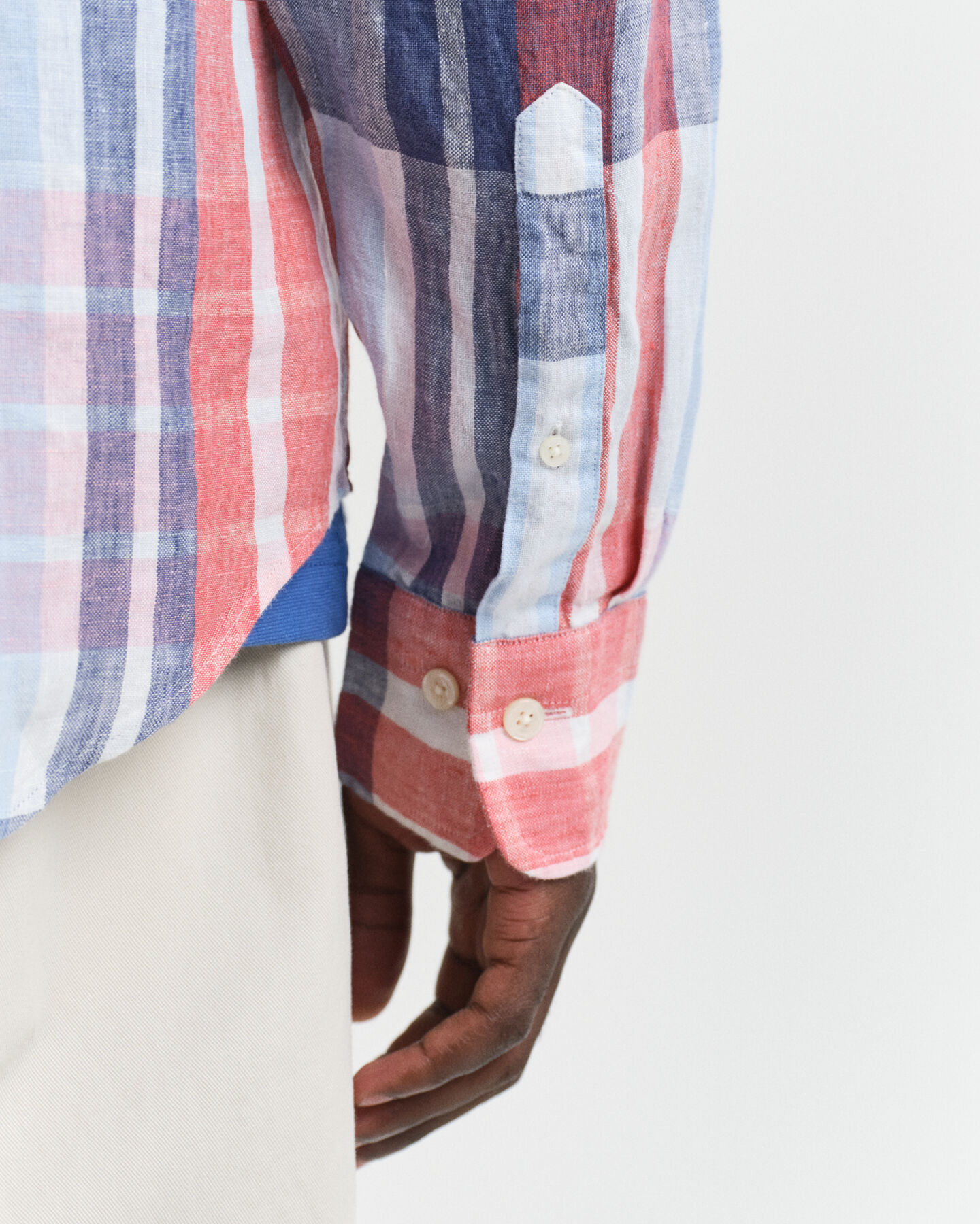 Regular fit skjorte af madrashør