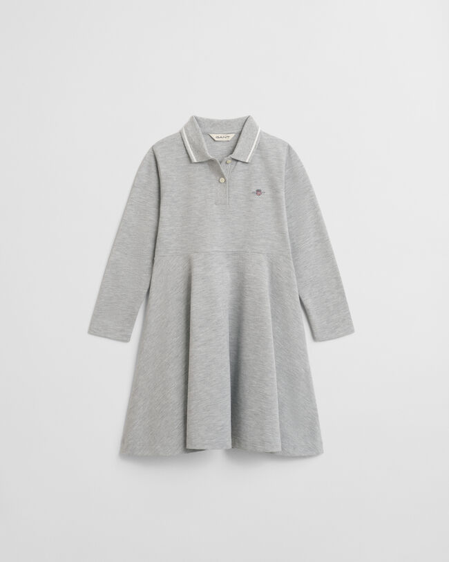 Girls piqué Spin-kjole